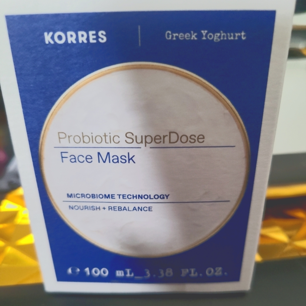 Korres Greek yoghurt probiotic face mask